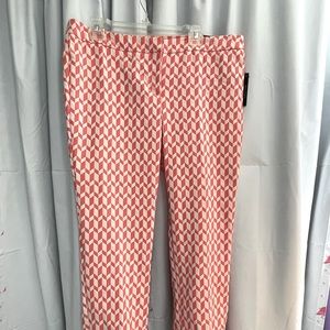 Coral colored capri pants